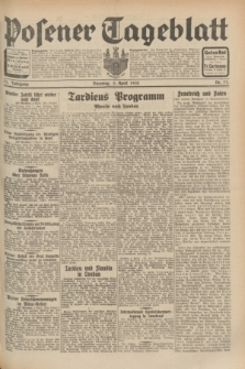 Posener Tageblatt. Jg.71, Nr. 77 (5 April 1932) + dod.