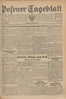 Posener Tageblatt. Jg.71, Nr. 92 (22 April 1932) + dod.