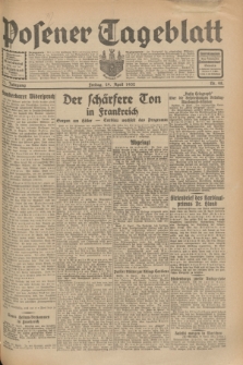 Posener Tageblatt. Jg.71, Nr. 98 (29 April 1932) + dod.