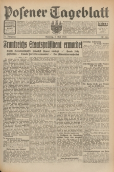 Posener Tageblatt. Jg.71, Nr. 104 (8 Mai 1932) + dod.