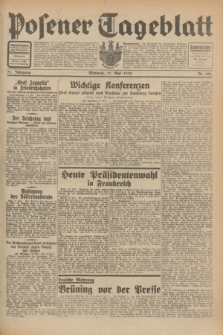 Posener Tageblatt. Jg.71, Nr. 106 (11 Mai 1932) + dod.