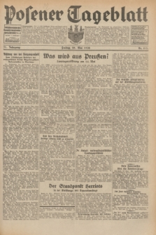 Posener Tageblatt. Jg.71, Nr. 113 (20 Mai 1932) + dod.