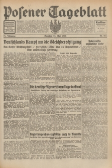 Posener Tageblatt. Jg.71, Nr. 115 (22 Mai 1932) + dod.
