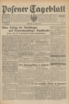 Posener Tageblatt. Jg.71, Nr. 117 (25 Mai 1932) + dod.