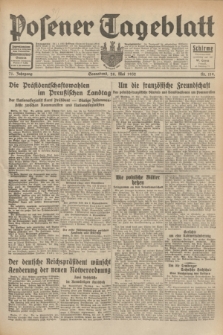 Posener Tageblatt. Jg.71, Nr. 119 (28 Mai 1932) + dod.
