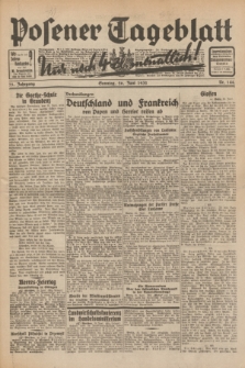 Posener Tageblatt. Jg.71, Nr. 144 (26 Juni 1932) + dod.