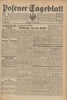 Posener Tageblatt. Jg.71, Nr. 157 (13 Juli 1932) + dod.