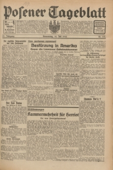 Posener Tageblatt. Jg.71, Nr. 158 (14 Juli 1932) + dod.