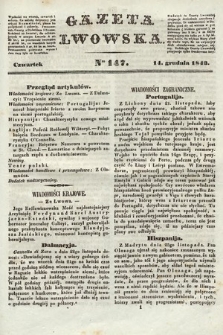 Gazeta Lwowska. 1843, nr 147