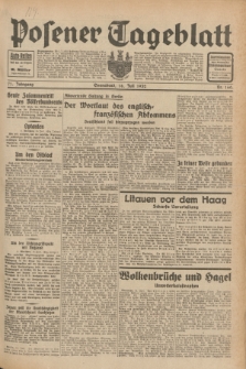 Posener Tageblatt. Jg.71, Nr. 160 (16 Juli 1932) + dod.