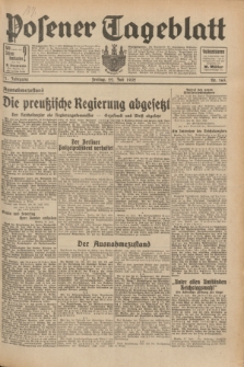 Posener Tageblatt. Jg.71, Nr. 165 (22 Juli 1932) + dod.