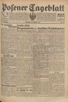 Posener Tageblatt. Jg.71, Nr. 197 (30 August 1932) + dod.