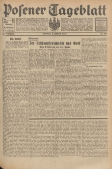 Posener Tageblatt. Jg.71, Nr. 226 (2 Oktober 1932) + dod.