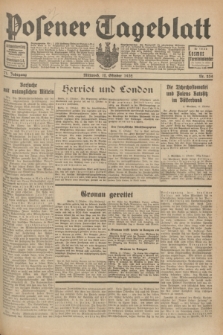 Posener Tageblatt. Jg.71, Nr. 234 (12 Oktober 1932) + dod.