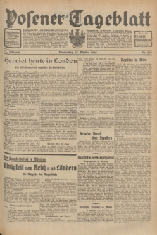 Posener Tageblatt. Jg.71, Nr. 235 (13 Oktober 1932) + dod.