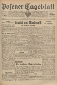 Posener Tageblatt. Jg.71, Nr. 237 (15 Oktober 1932) + dod.