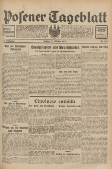 Posener Tageblatt. Jg.71, Nr. 242 (21 Oktober 1932) + dod.