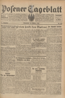 Posener Tageblatt. Jg.71, Nr. 243 (22 Oktober 1932) + dod.
