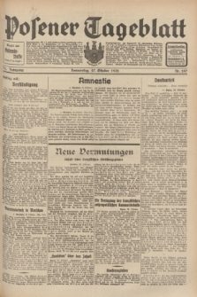 Posener Tageblatt. Jg.71, Nr. 247 (27 Oktober 1932) + dod.