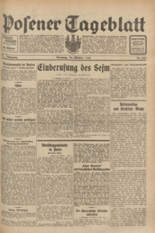 Posener Tageblatt. Jg.71, Nr. 250 (30 Oktober 1932) + dod.