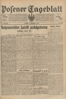 Posener Tageblatt. Jg.71, Nr. 253 (4 November 1932) + dod.