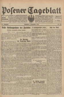 Posener Tageblatt. Jg.71, Nr. 257 (9 November 1932) + dod.