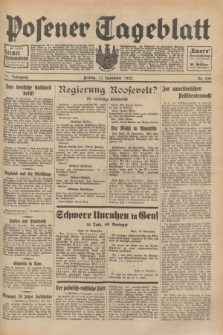 Posener Tageblatt. Jg.71, Nr. 259 (11 November 1932) + dod.