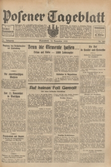 Posener Tageblatt. Jg.71, Nr. 260 (12 November 1932) + dod.