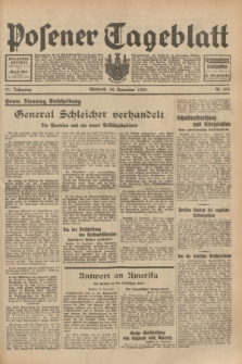 Posener Tageblatt. Jg.71, Nr. 275 (30 November 1932) + dod.