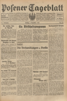 Posener Tageblatt. Jg.71, Nr. 277 (2 Dezember 1932) + dod.