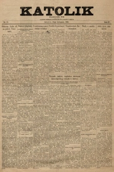 Katolik : czasopismo poświęcone interesom Polaków katolików w Ameryce. R. 4, 1899, nr 27