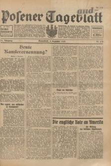 Posener Tageblatt. Jg.71, Nr. 278 (3 Dezember 1932) + dod.