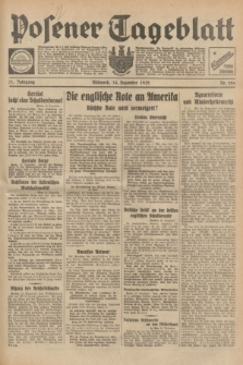 Posener Tageblatt. Jg.71, Nr. 286 (14 Dezember 1932) + dod.