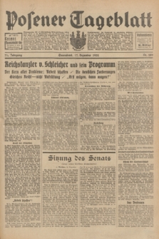 Posener Tageblatt. Jg.71, Nr. 289 (17 Dezember 1932) + dod.