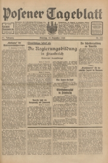 Posener Tageblatt. Jg.71, Nr. 290 (18 Dezember 1932) + dod.