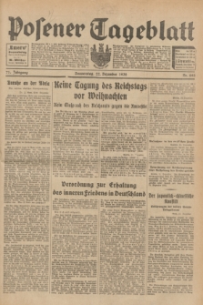 Posener Tageblatt. Jg.71, Nr. 293 (22 Dezember 1932) + dod.