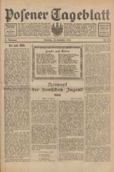 Posener Tageblatt. Jg.71, Nr. 296 (25 Dezember 1932) + dod.