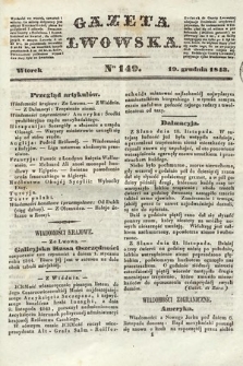 Gazeta Lwowska. 1843, nr 149