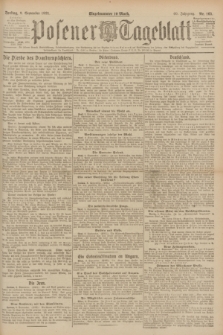 Posener Tageblatt. Jg.60, Nr. 163 (9 September 1921)