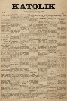 Katolik : czasopismo poświęcone interesom Polaków katolików w Ameryce. R. 4, 1899, nr 33