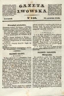 Gazeta Lwowska. 1843, nr 150