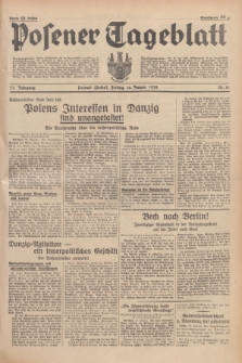 Posener Tageblatt. Jg.77, Nr. 10 (14 Januar 1938) + dod.