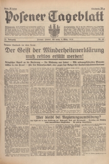 Posener Tageblatt. Jg.77, Nr. 55 (9 März 1938) + dod.