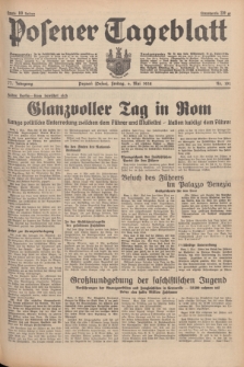 Posener Tageblatt. Jg.77, Nr. 102 (6 Mai 1938) + dod.