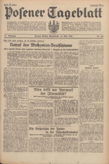 Posener Tageblatt. Jg.77, Nr. 136 (18 Juni 1938) + dod.