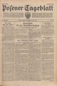 Posener Tageblatt. Jg.77, Nr. 154 (10 Juli 1938) + dod.