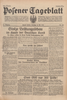 Posener Tageblatt. Jg.77, Nr. 155 (12 Juli 1938) + dod.