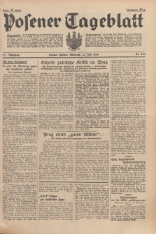 Posener Tageblatt. Jg.77, Nr. 156 (13 Juli 1938) + dod.