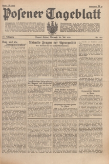 Posener Tageblatt. Jg.77, Nr. 162 (20 Juli 1938) + dod.