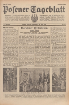 Posener Tageblatt. Jg.77, Nr. 171 (30 Juli 1938) + dod.